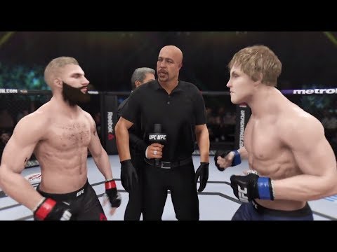 PewDiePie vs. Logan Paul (EA Sports UFC 3) - CPU vs. CPU - Crazy UFC 👊🤪