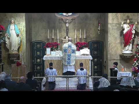 10:30 am Missa Lecta - Circumcisio Domini (from 1/1/26)