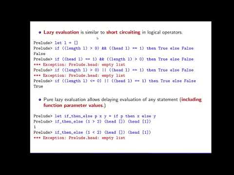 Haskell: Lazy Evaluation & Memoization