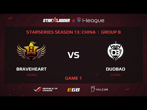 BHEART vs DUOBAO, StarSeries 13 China, Game 1
