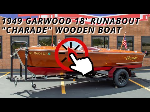 For Sale 1949 Garwood 18' Runabout