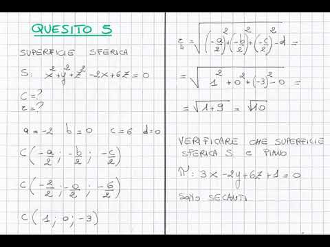 Simulazione maturità scientifica 2° prova (Febbraio 2019): Svolgimento quesito 5