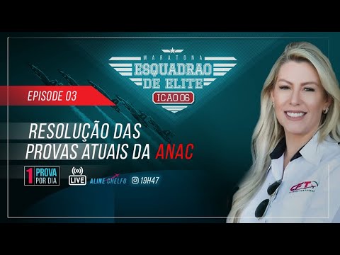 Prova ICAO para Pilotos (SDEA-ANAC) #MaratonaEsquadraoDeElite ICAO6 - Episode 03