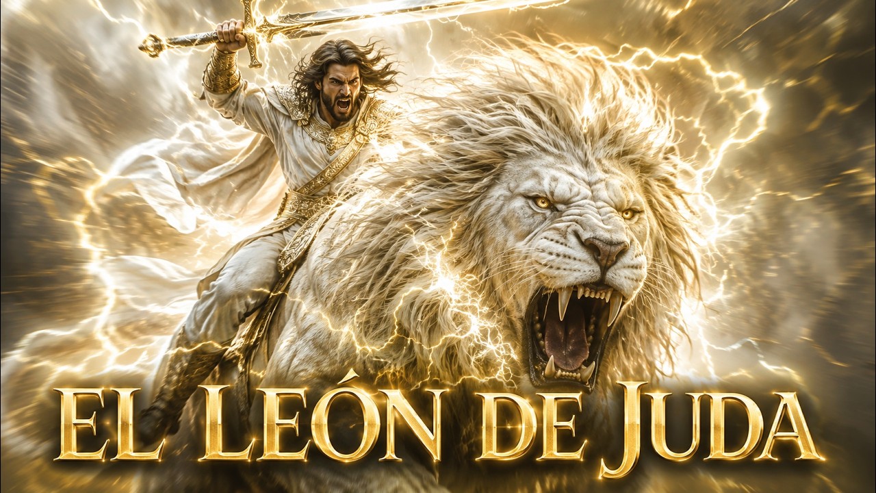 🔥¡EL LEÓN DE JUDÁ RUGE CON PODER! ⚔️ El Fuego de Dios Está Descendiendo | Apocalipsis 5:5