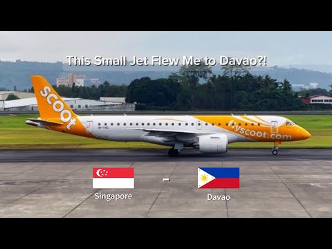 Flight Review: Scoot Embraer E190-E2 [9V-THA] Economy Class | Singapore to Davao