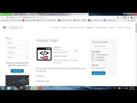 plugin upload image in ckeditor