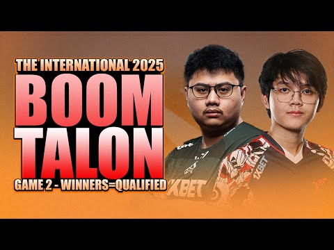 TALON vs BOOM - GAME 2 - WATCH PARTY WITH KUKUYS - The International 2025 Regional Qualifiers