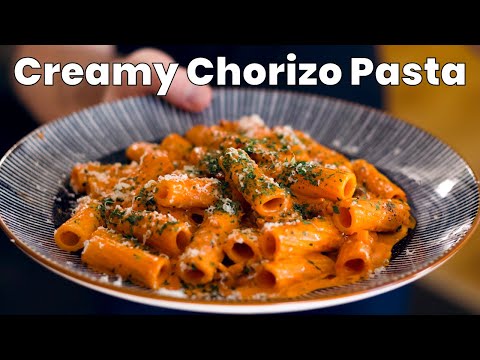 How To Make Creamy Chorizo Pasta | Quick & Easy Dinner Recipe