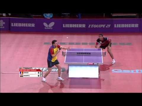 2013 WTTC MS-R64: Adrian Crisan - Omar Assar (full match|short form)