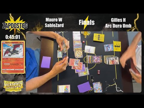 FINALS Arc Dura Umbreon vs Sableye Charizard Lost Box - Paldea Evolved Gameplay (Pokemon TCG)