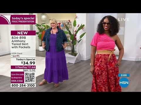 HSN | Antthony Design Original Fashions Celebration 07.05.2023 - 06 PM