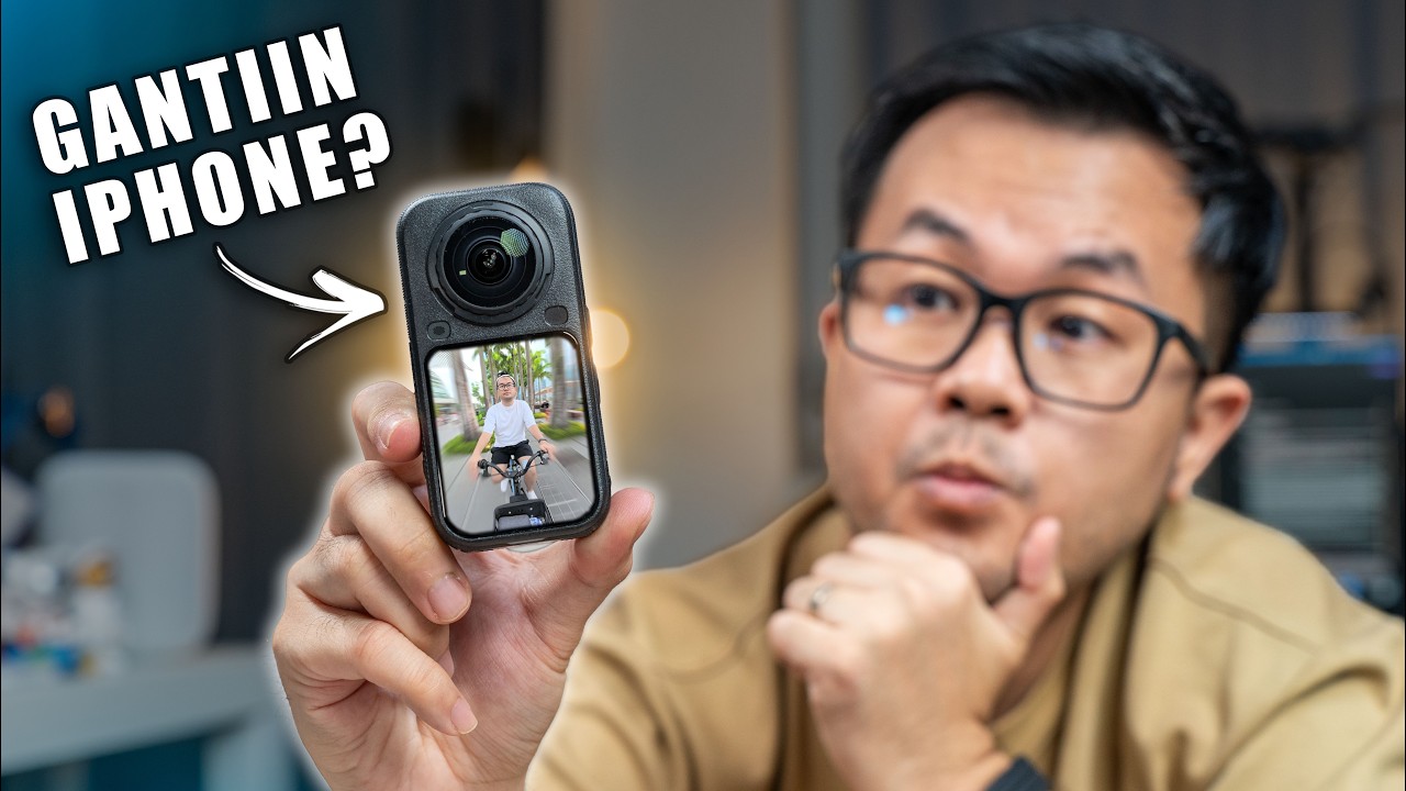 Gw NYESEL baru serius cobain kamera 360…