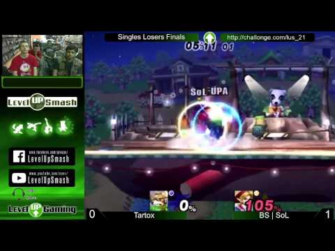 LUS 2.1 Losers Finals Tartox (Captain Falcon, Fox) vs. BS | Sol (Link)