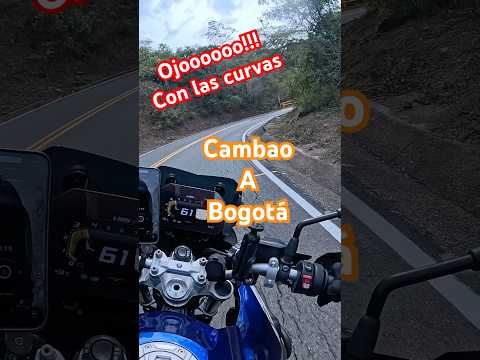 Manizales a Bogotá vía Cambao A Vianí Cundinamarca #moto #colombia #motovlog #viajes #motorcycle