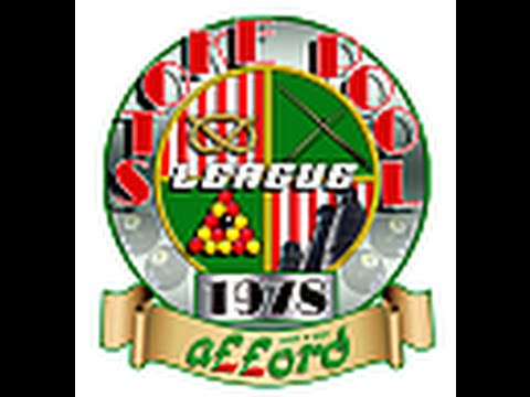 STOKE POOL LEAGUE 2015 Liam White v John Clowes