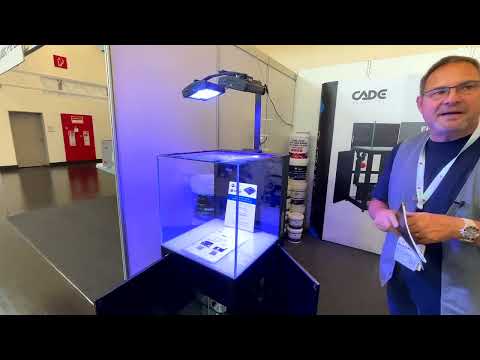 Interzoo 2022| Platinum Reef zeigt CADE Meerwasser Aquarium mit 60x70x60cm