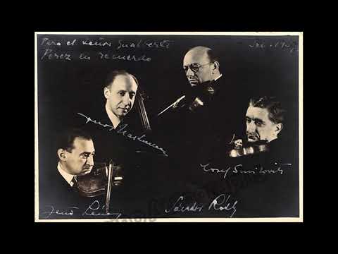 Lener Quartet - Beethoven : String Quartet No.10 op.74 "Harp" - 1st & 2nd Mvt (1932) 再復刻