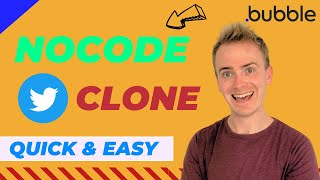 Build a Twitter clone with nocode in 20 minutes thumbnail