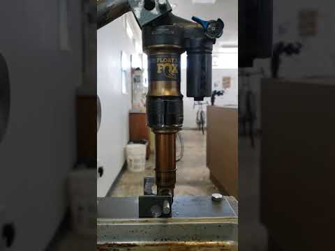 Fox Float X with air in the damper oil