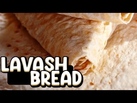 Cooking Iranian lavash bread | The most famous Iranian bread | persian bread