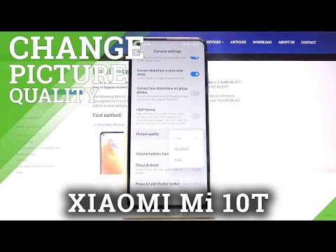 How to Pick Photo Quality in Xiaomi Mi 10T - Change Image Quality