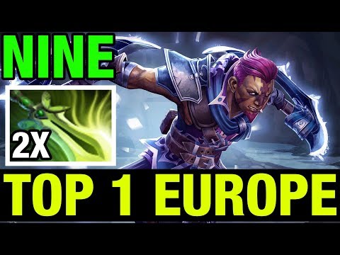 LEADERBOARDS TOP 1 EUROPE - NINE ANTIMAGE - DOUBLE BUTTERFLY - Dota 2
