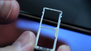 ALCATEL ONETOUCH IDOL 3 - How To Insert & Remove SIM & SD Card