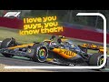 Lando's Love For McLaren And The Best Team Radio | 2023 British Grand Prix | Paramount+
