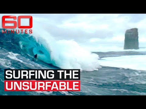 Extreme surfers conquer an uncharted wave | 60 Minutes Australia