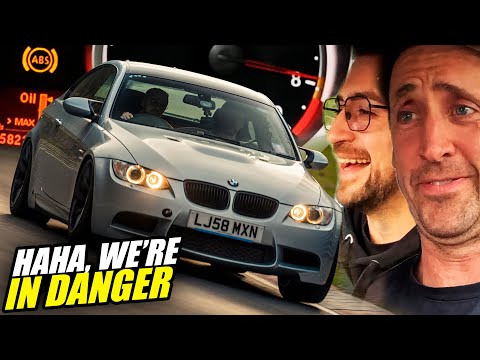 UH-OH! ABS FAILURE in Heavy Traffic! BMW E92 M3 // Nürburgring