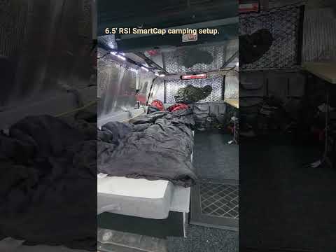 6.5' RSI Smartcap insulated camping setup