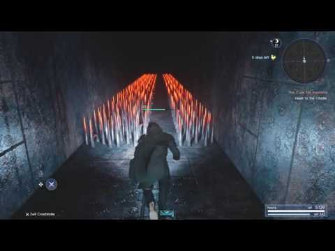 FINAL FANTASY XV - Pitioss Ruins 2 Minute Speedrun & Black Hood Accessory