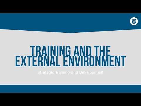 Training and the Internal Environment