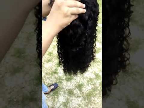 Natural Curly Full Lace Wig