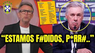 🚨 NETO DETONA ANCELOTTI APÓS CONVOCAÇÃO DA SELEÇÃO