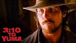 Only One Man Brave Enough To Face An Outlaw's Gang | 3:10 to Yuma | Russell Crowe, Christian Bale