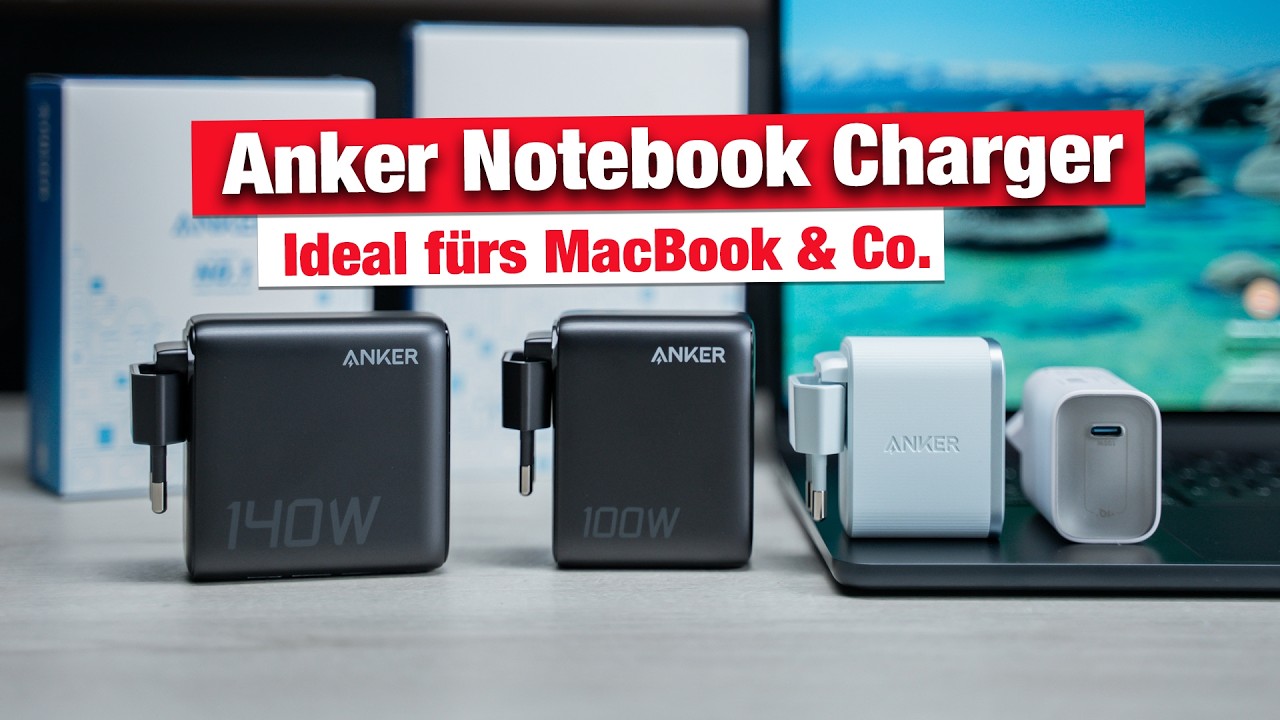 Bald keine beiliegenden Ladegerät bei neuen Laptops? Anker schafft Abhilfe für MacBook & Co.!