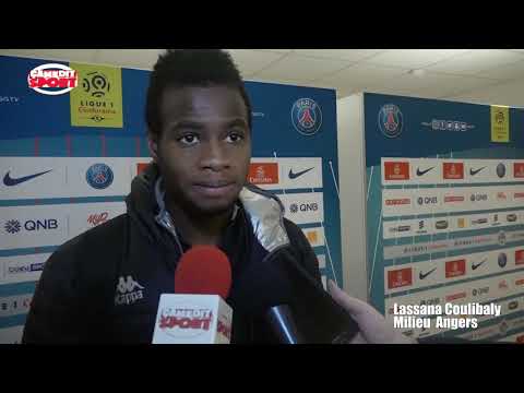Lassana Coulibaly après la défaite du sco d'angers face au psg (2-1)