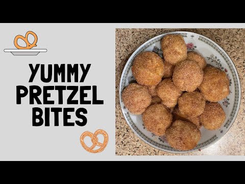 Yummy Soft Cinnamon Sugar Pretzel Bites I Easy recipe I Harari Cooks