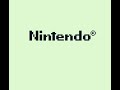 Game Boy Original 1989 Start Screen B W HD Falling Nintendo Logo DING