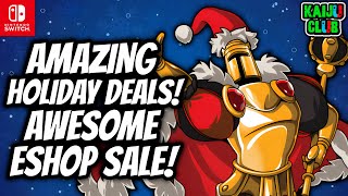 130+ AMAZING HOLIDAY DEALS! AWESOME Nintendo Switch Eshop Sale!