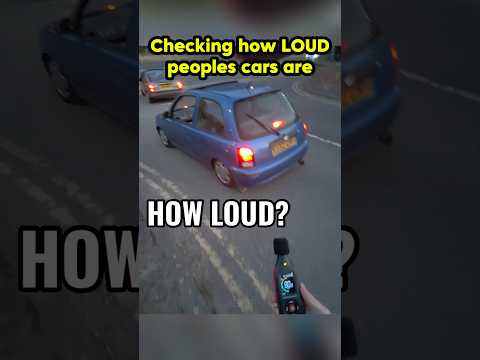 How LOUD is a Nissan Micra? 😮 #shorts #nissan #autos