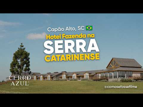 HOTEL FAZENDA NA SERRA CATARINENSE - Cerro Azul, lugar perfeito para viajar com crianças ou em casal