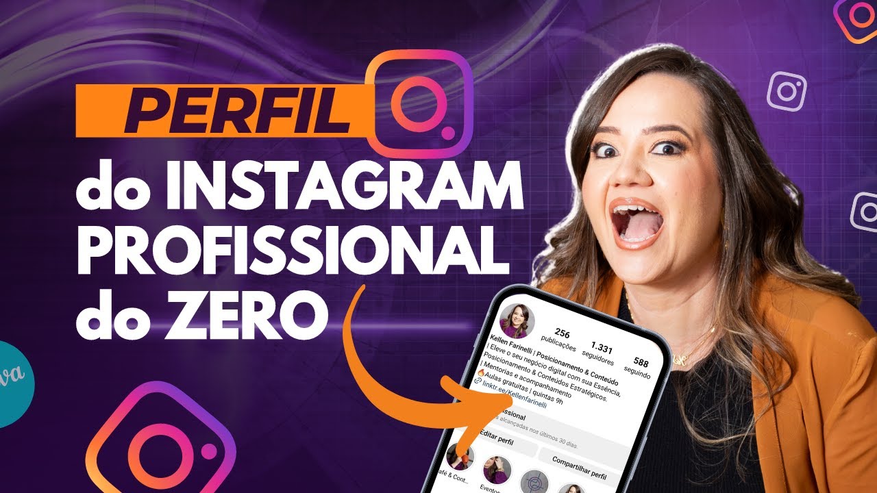 Como montar um perfil no Instagram profissional