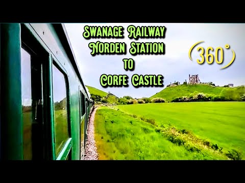 Steam train ride, Norden to Corfe Castle
