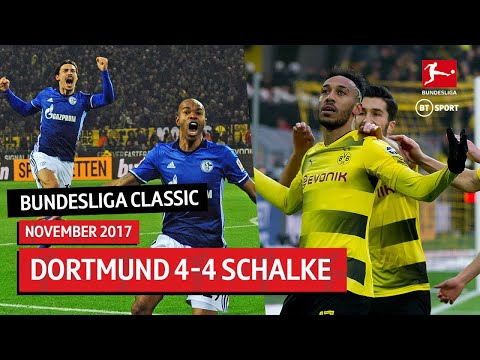 Dortmund and Schalke's 4-4 Bundesliga epic in 2017