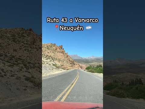 🚗PATAGONIA SOLITARIA #ruta43 #varvarco #neuquen #argentina #patagonia #cartravel #holiday #trip
