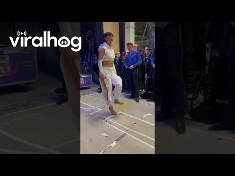 Girl "Floating" Through the Air || ViralHog