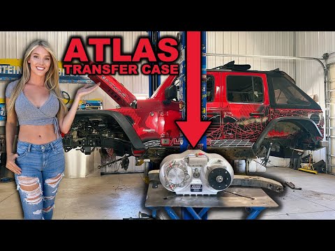 Our Jeep JL Finally Gets an ATLAS TRANSFER CASE!
