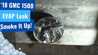 Hunting Down a Small EVAP Leak on a 2018 GMC Sierra 1500 – Smoke Test Time